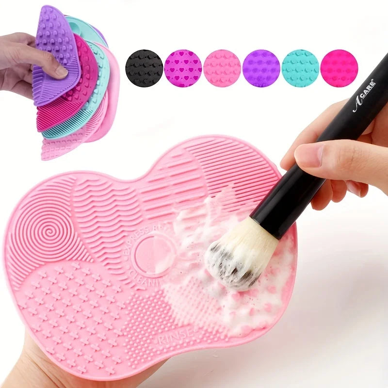 Apple Shape Makeup Brush Cleaner