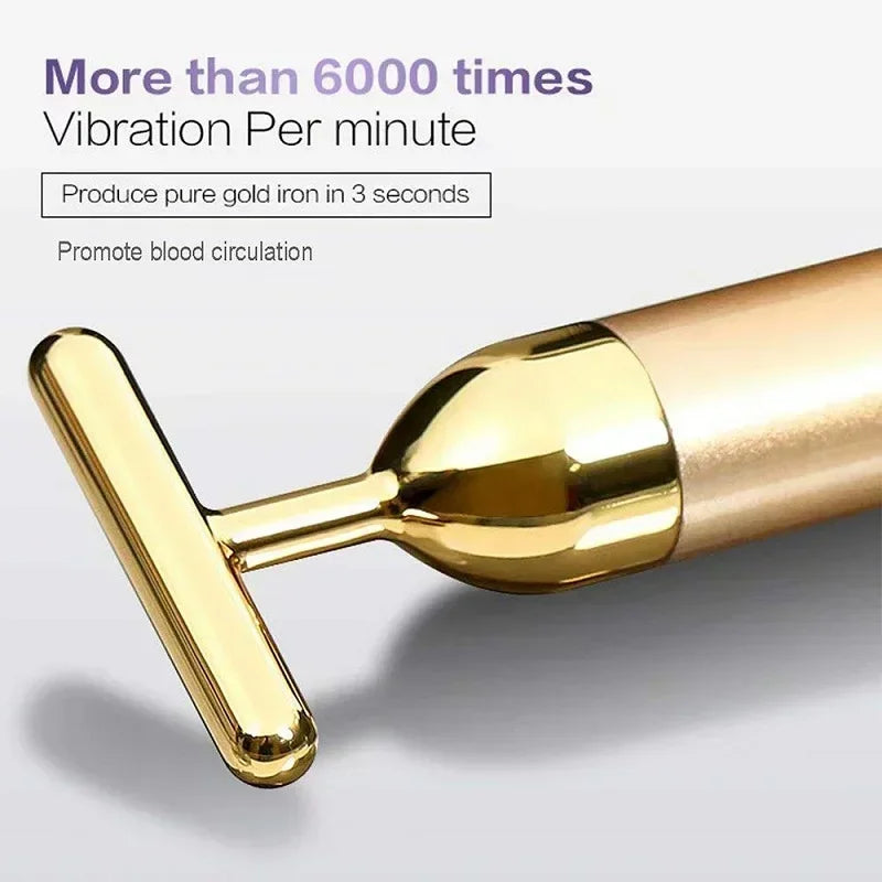 24k Gold Glow Facial Roller