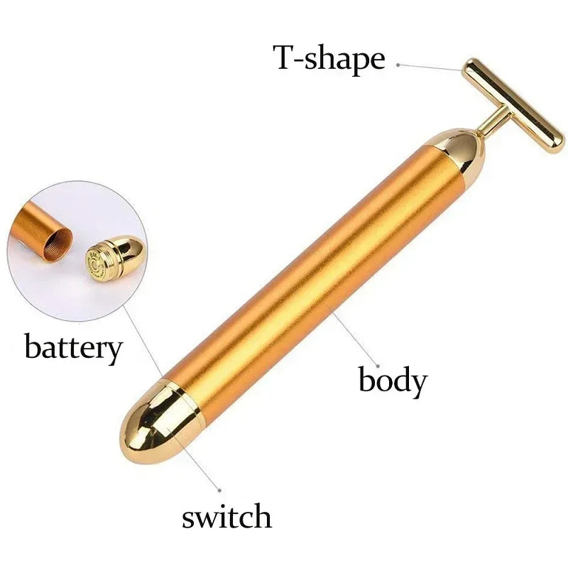 24k Gold Glow Facial Roller