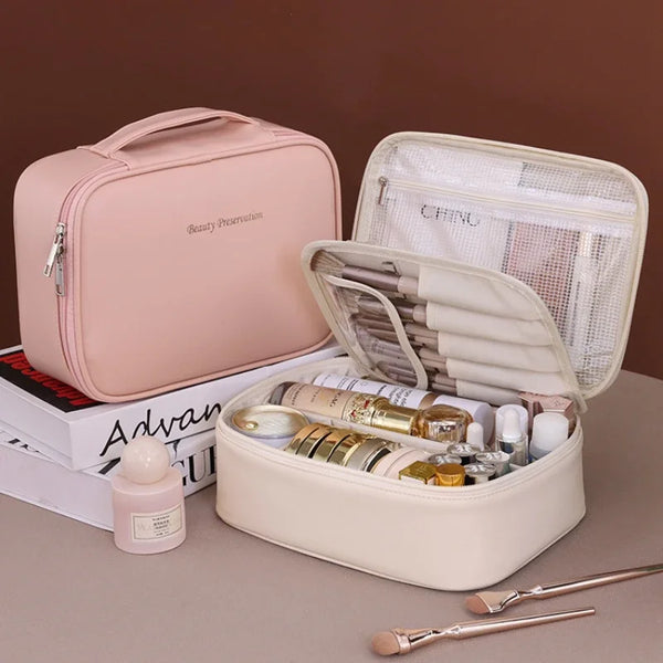 Luxury Travel Makeup Organizer