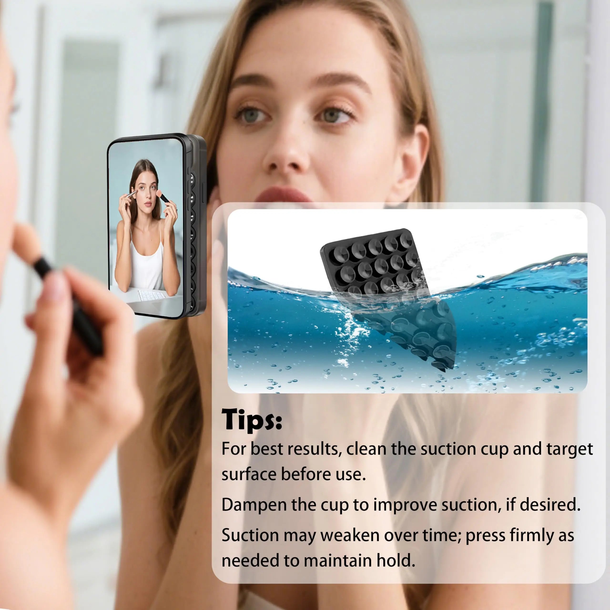 Vanity Phone & Beauty Holder Pad