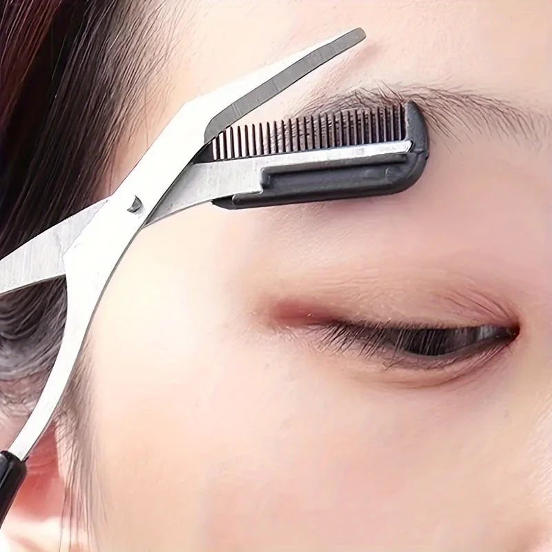 Elegant Brow Shaping Scissors