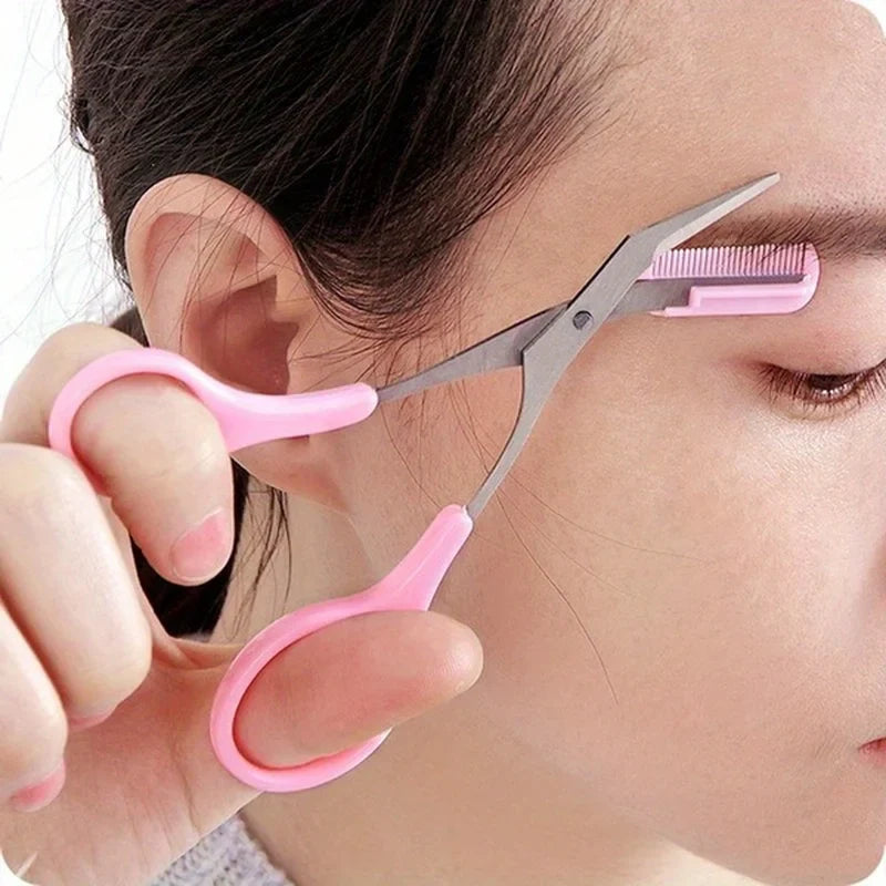 Elegant Brow Shaping Scissors