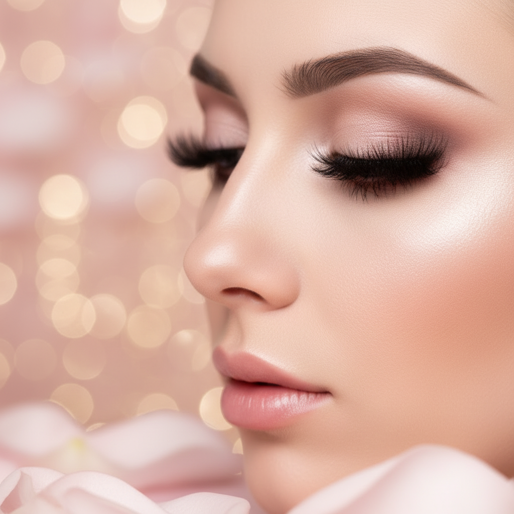 Eyelash Clusters Kit - Side Profile - Aura Luna