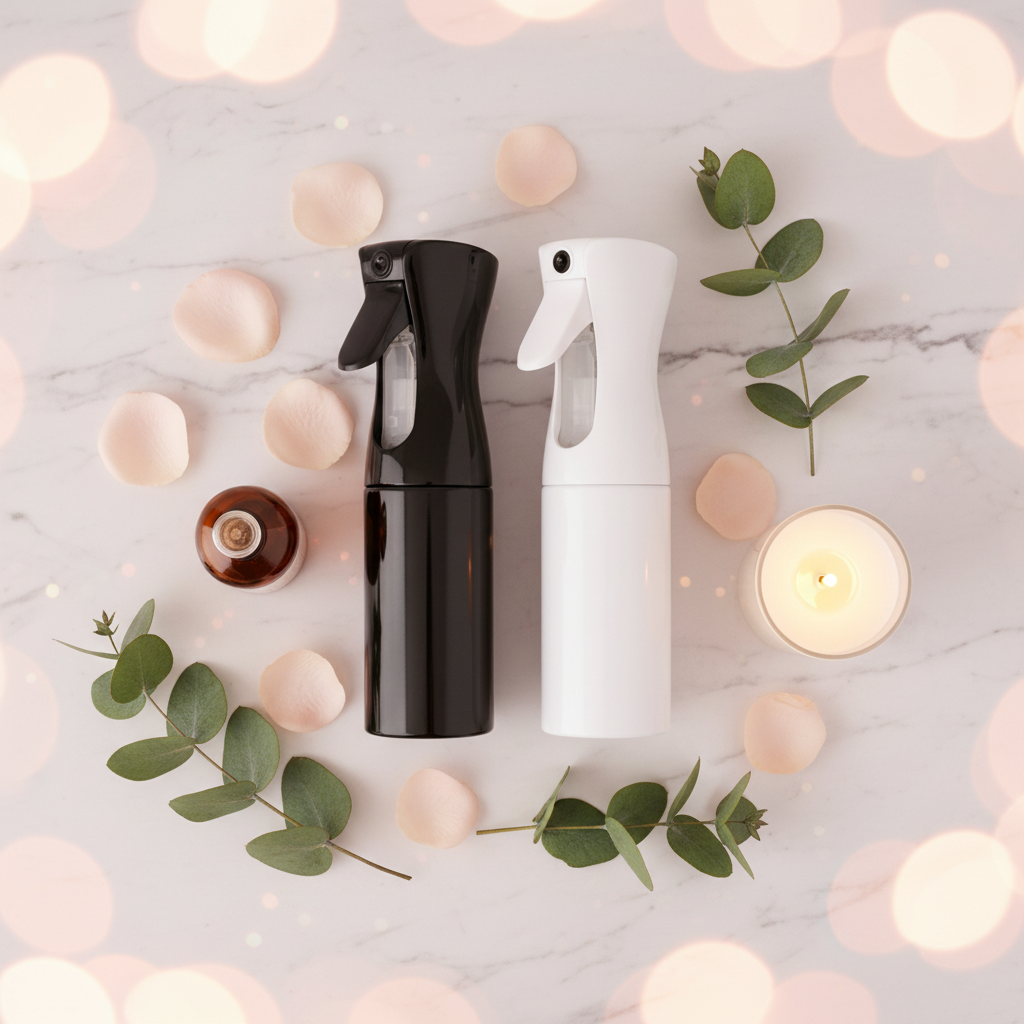 High Pressure Barber Spray Bottle - Display - Aura Luna