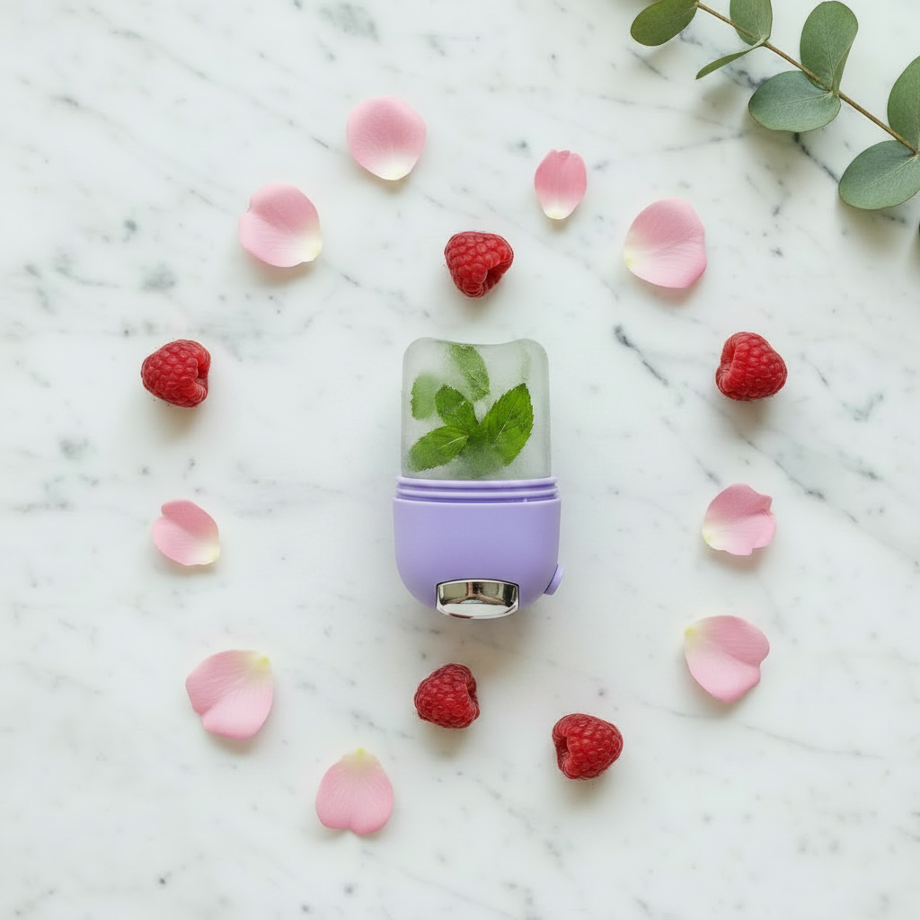 Purple Solo Flatlay