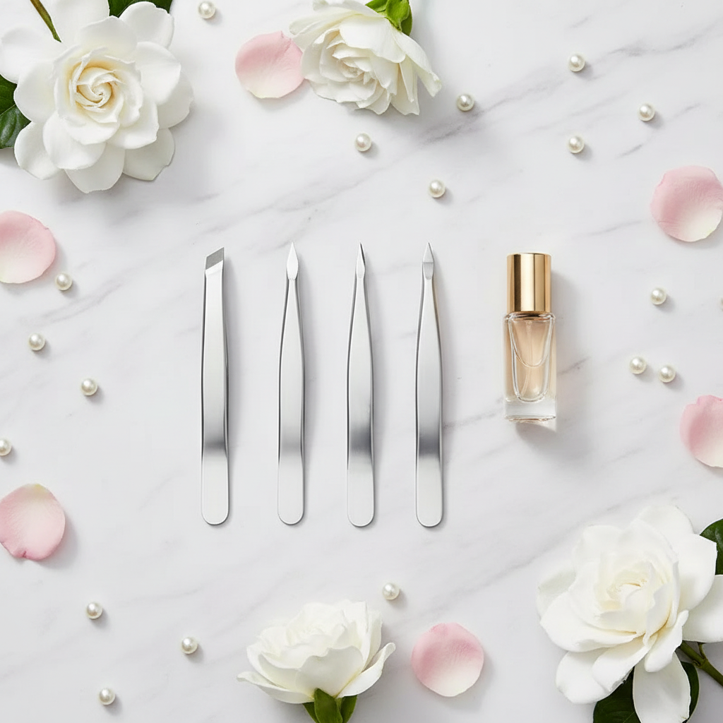 Silver Tweezer Marble